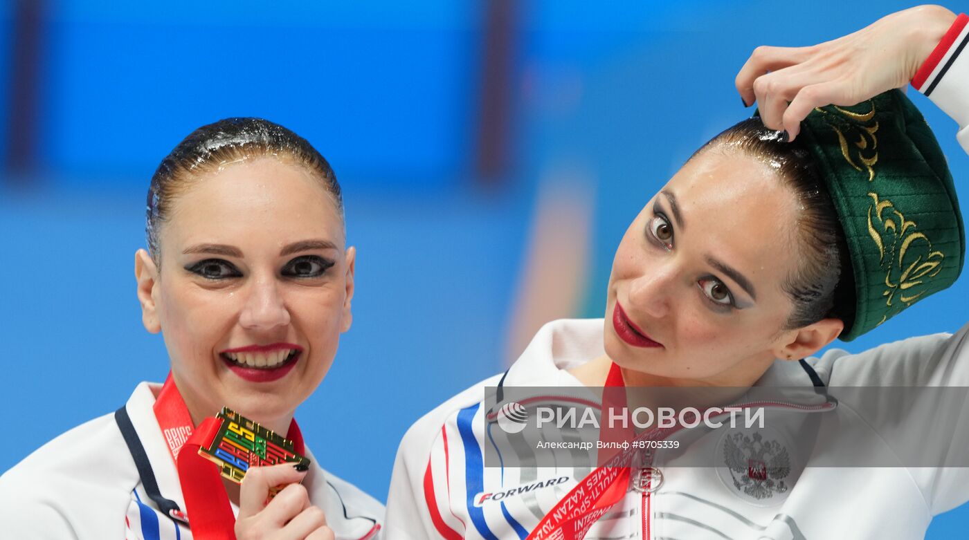 Игры БРИКС. Синхронное плавание. Дуэт. Техническая программа