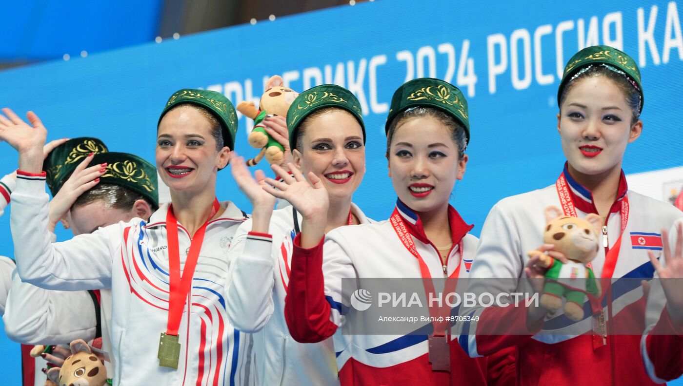 Игры БРИКС. Синхронное плавание. Дуэт. Техническая программа