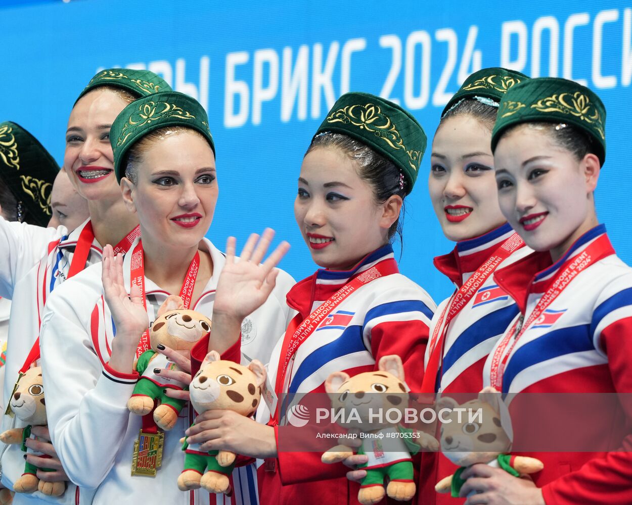 Игры БРИКС. Синхронное плавание. Дуэт. Техническая программа