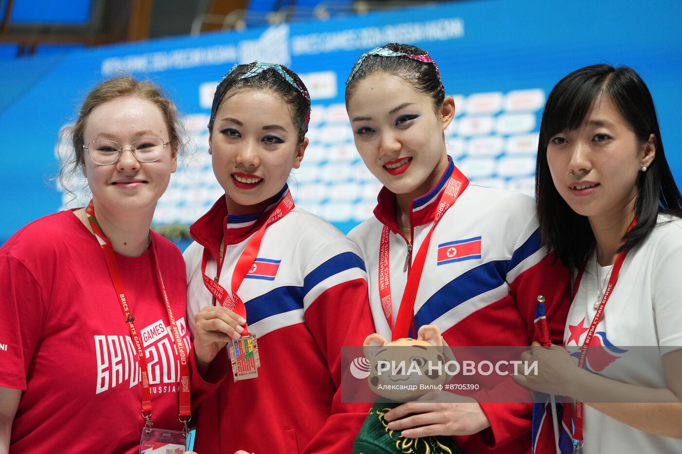 Игры БРИКС. Синхронное плавание. Дуэт. Техническая программа