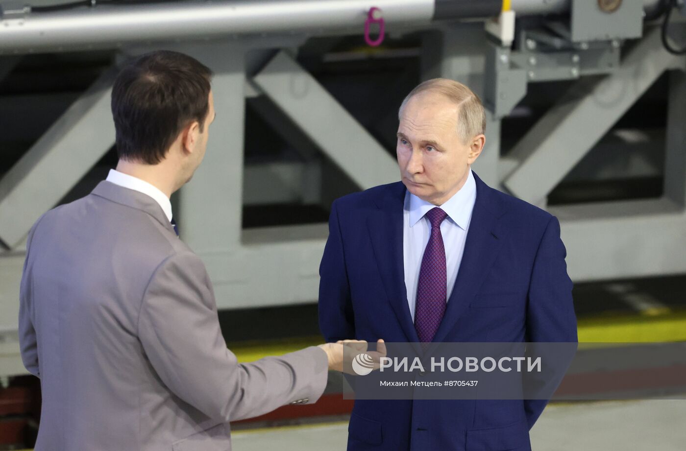 Рабочая поездка президента Владимира Путина в Московскую область