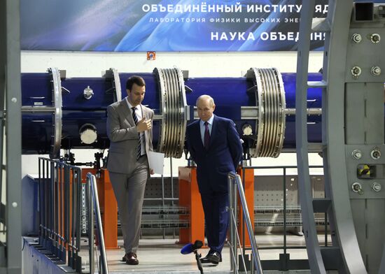 Рабочая поездка президента Владимира Путина в Московскую область