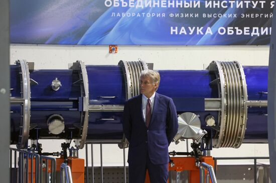 Рабочая поездка президента Владимира Путина в Московскую область