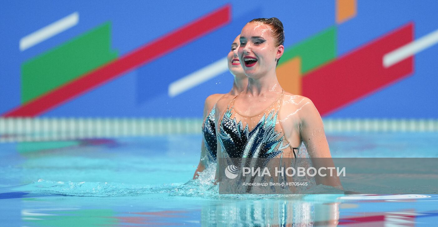 Игры БРИКС. Синхронное плавание. Дуэт. Техническая программа