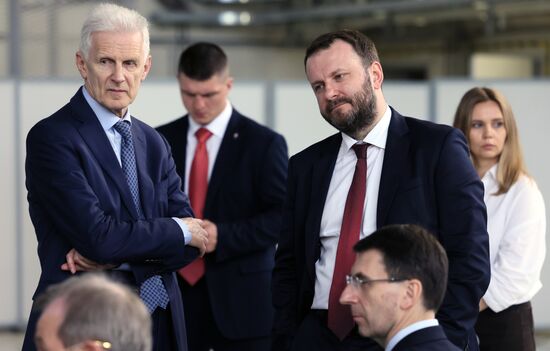 Рабочая поездка президента Владимира Путина в Московскую область