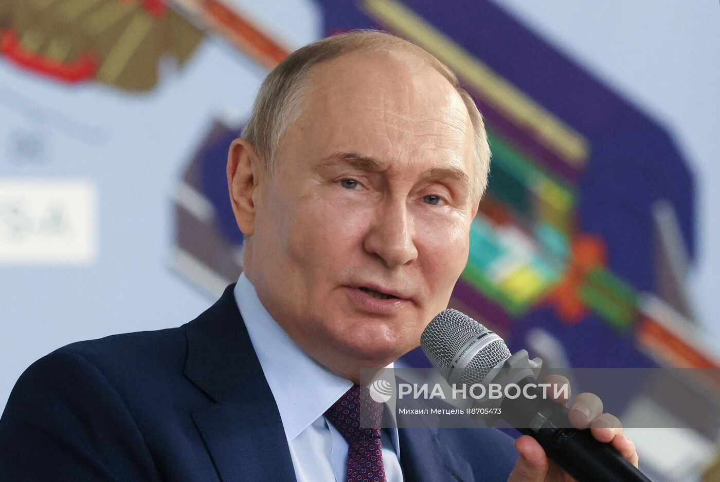 Рабочая поездка президента Владимира Путина в Московскую область