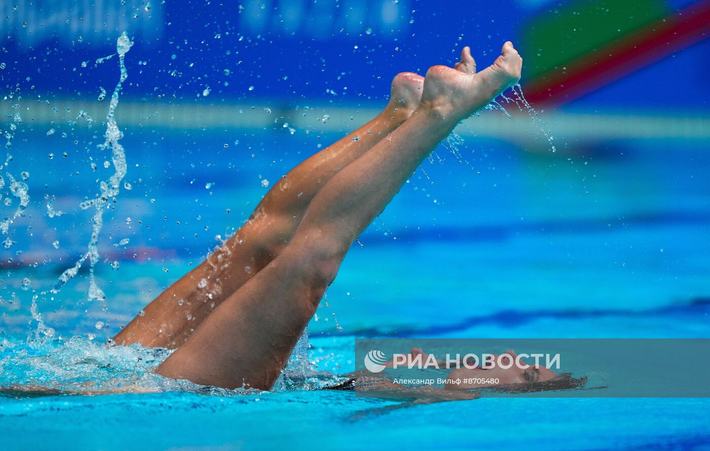 Игры БРИКС. Синхронное плавание. Дуэт. Техническая программа