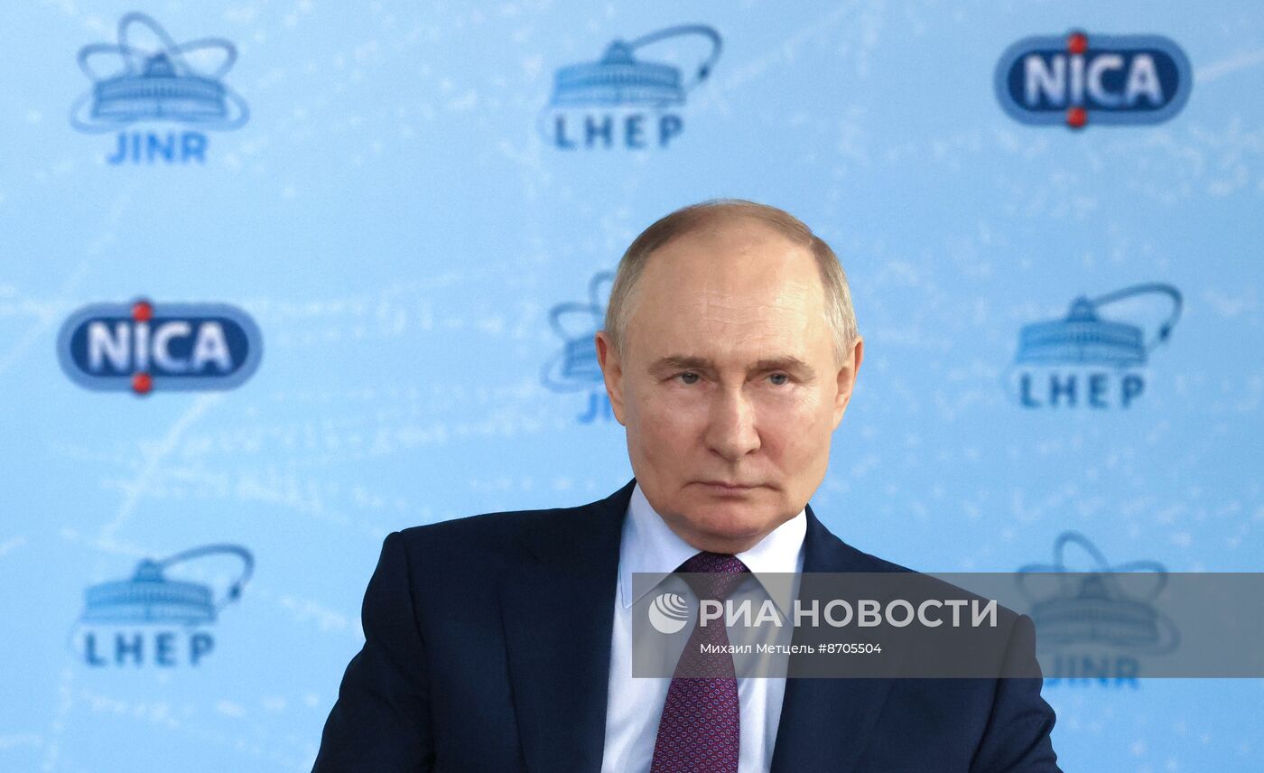 Рабочая поездка президента Владимира Путина в Московскую область