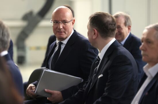 Рабочая поездка президента Владимира Путина в Московскую область