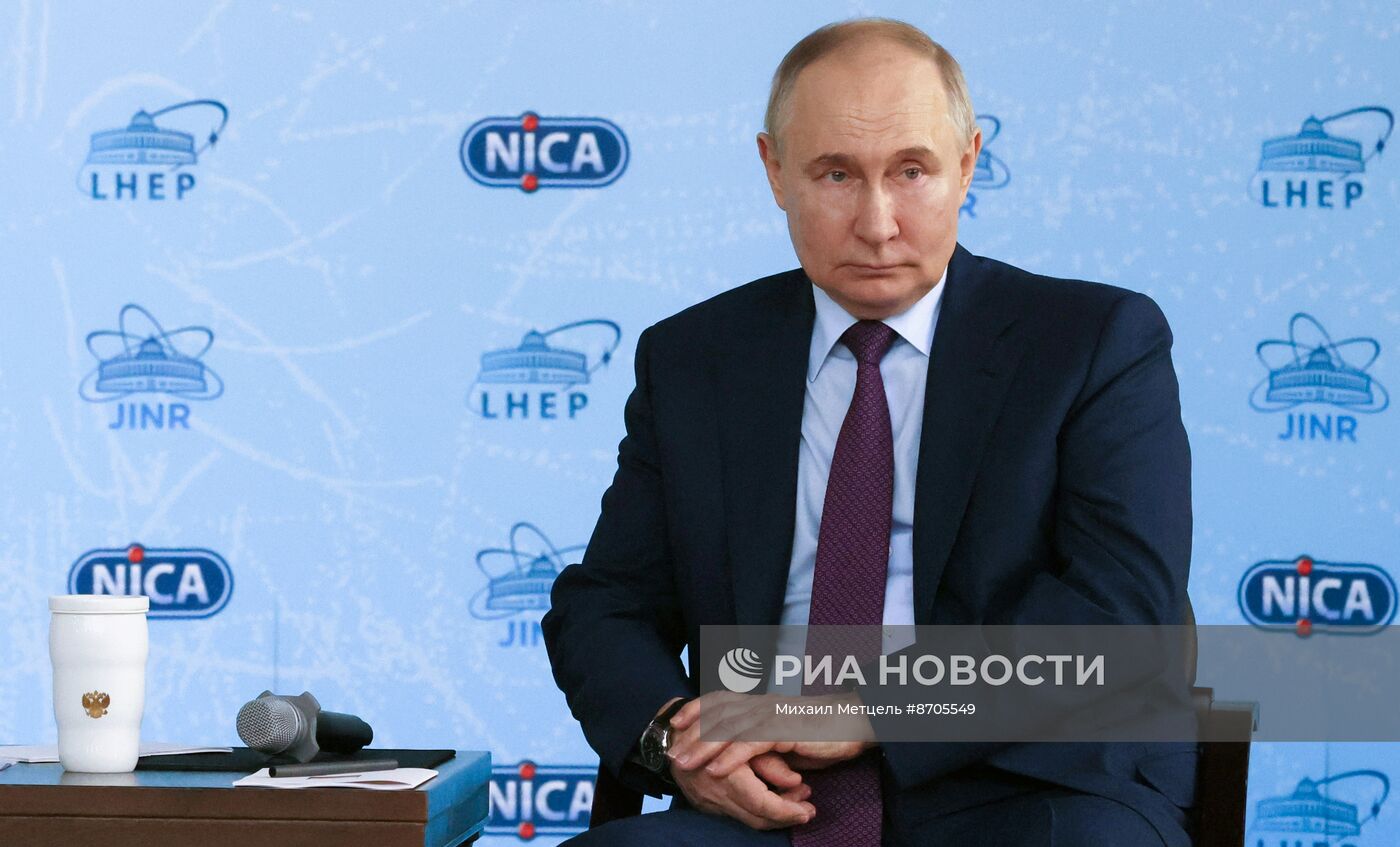 Рабочая поездка президента Владимира Путина в Московскую область