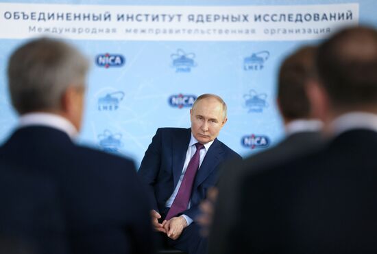 Рабочая поездка президента Владимира Путина в Московскую область