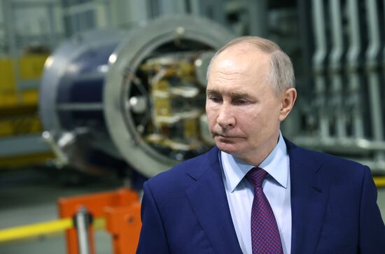 Рабочая поездка президента Владимира Путина в Московскую область