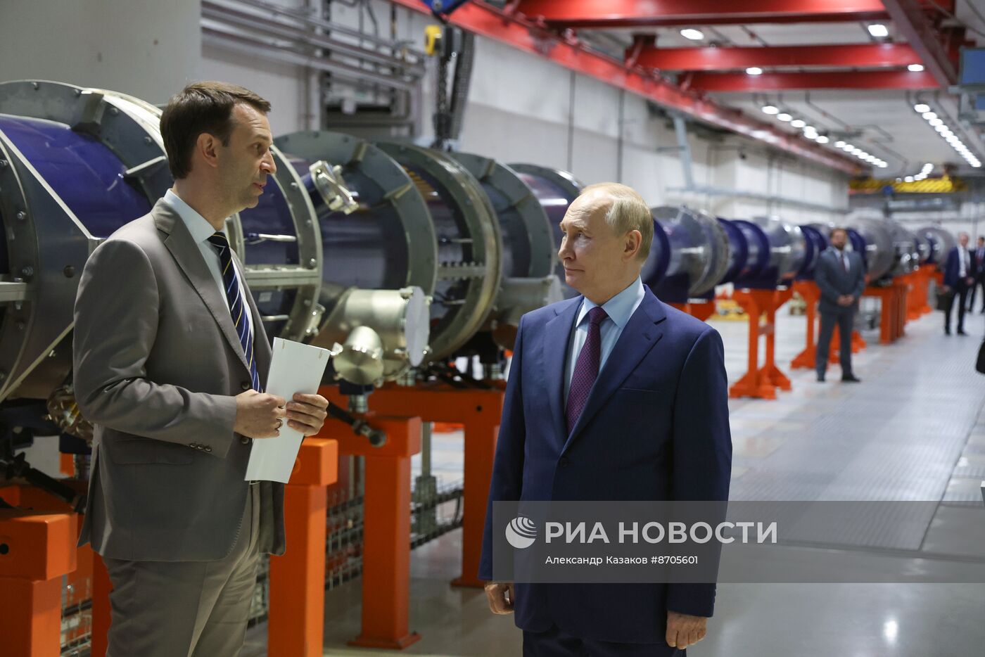 Рабочая поездка президента Владимира Путина в Московскую область