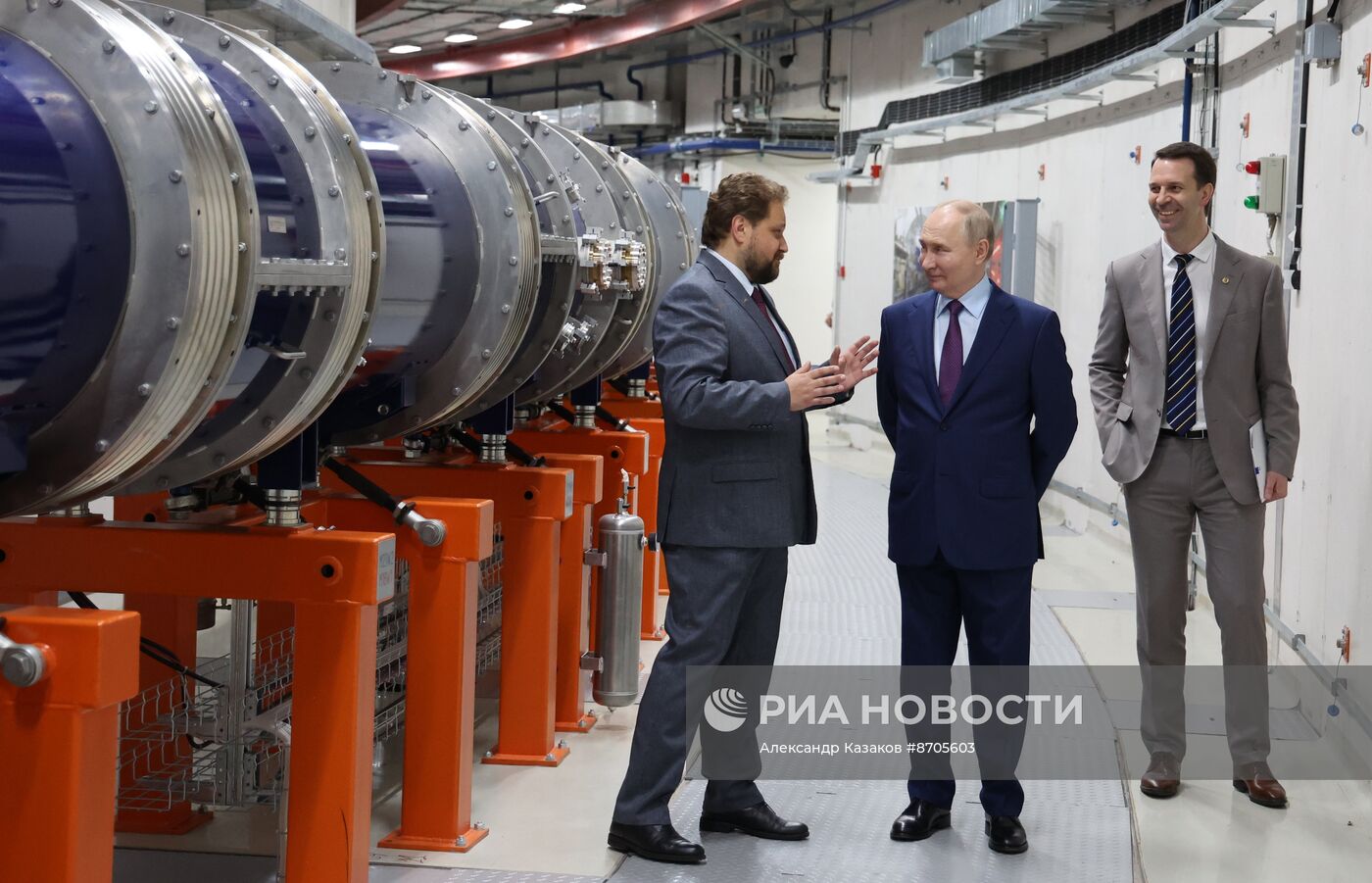 Рабочая поездка президента Владимира Путина в Московскую область