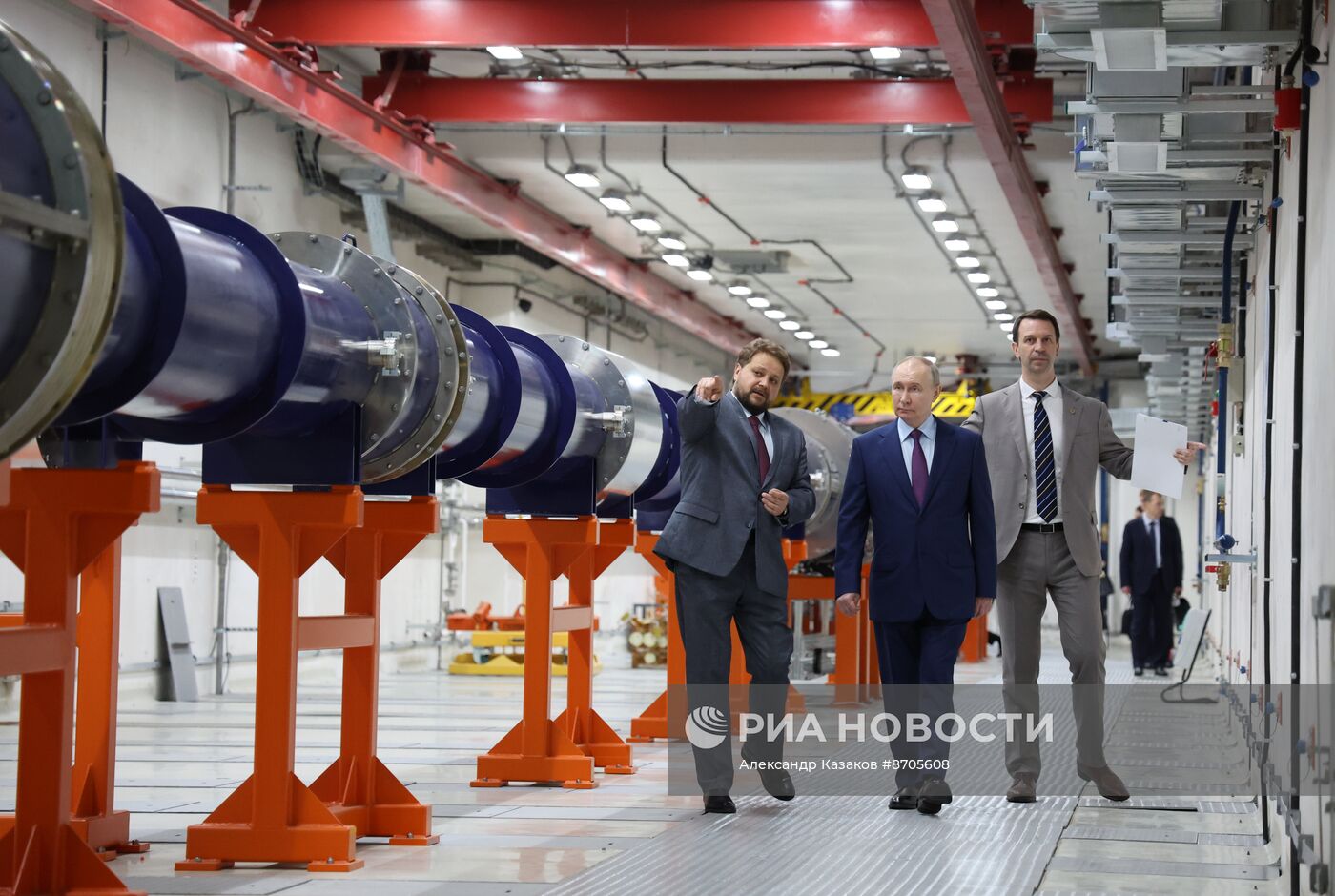 Рабочая поездка президента Владимира Путина в Московскую область