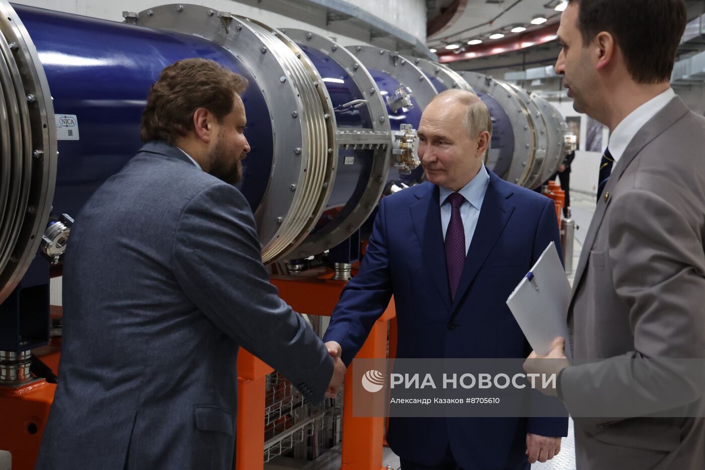 Рабочая поездка президента Владимира Путина в Московскую область