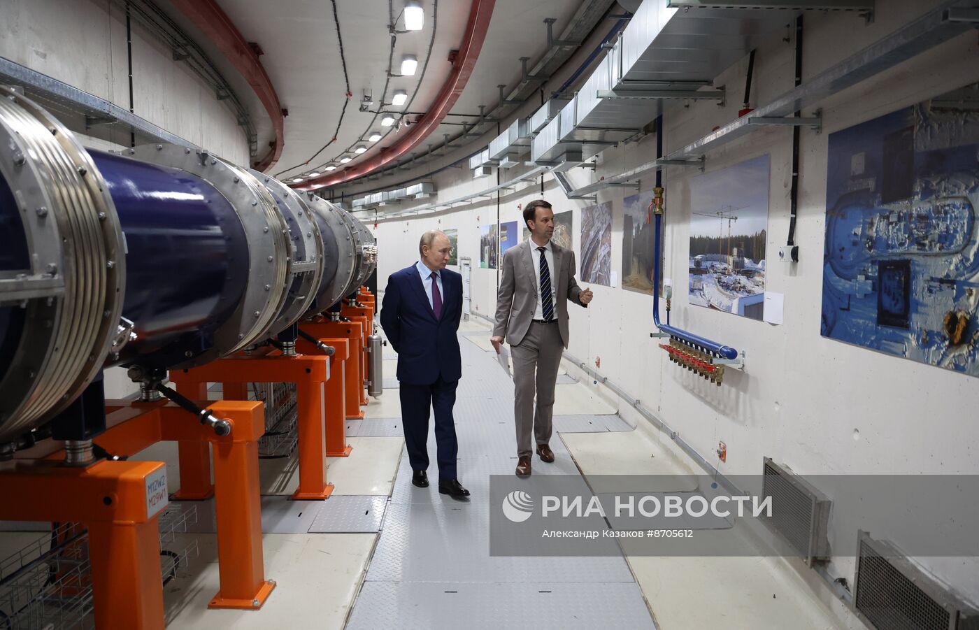 Рабочая поездка президента Владимира Путина в Московскую область