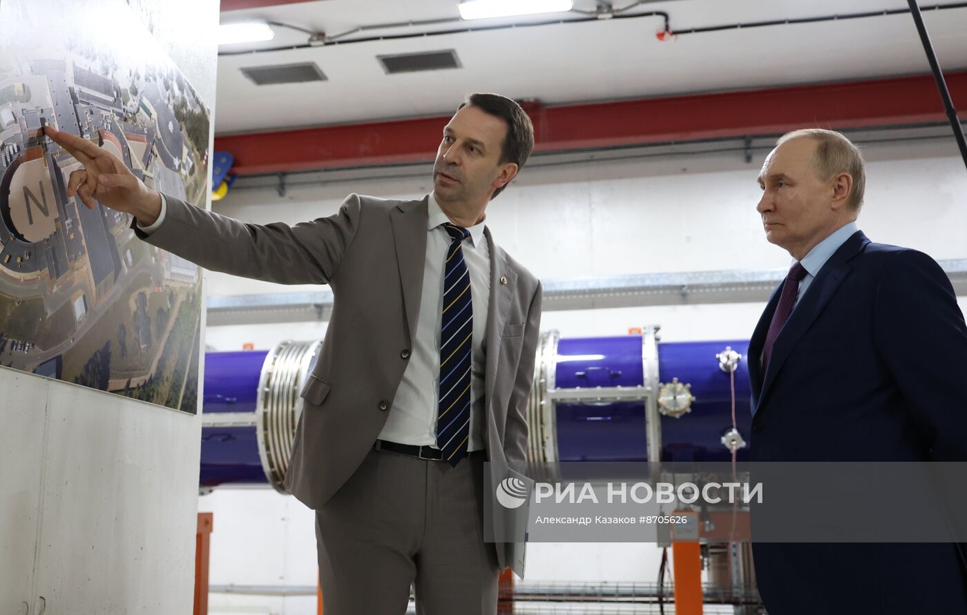 Рабочая поездка президента Владимира Путина в Московскую область