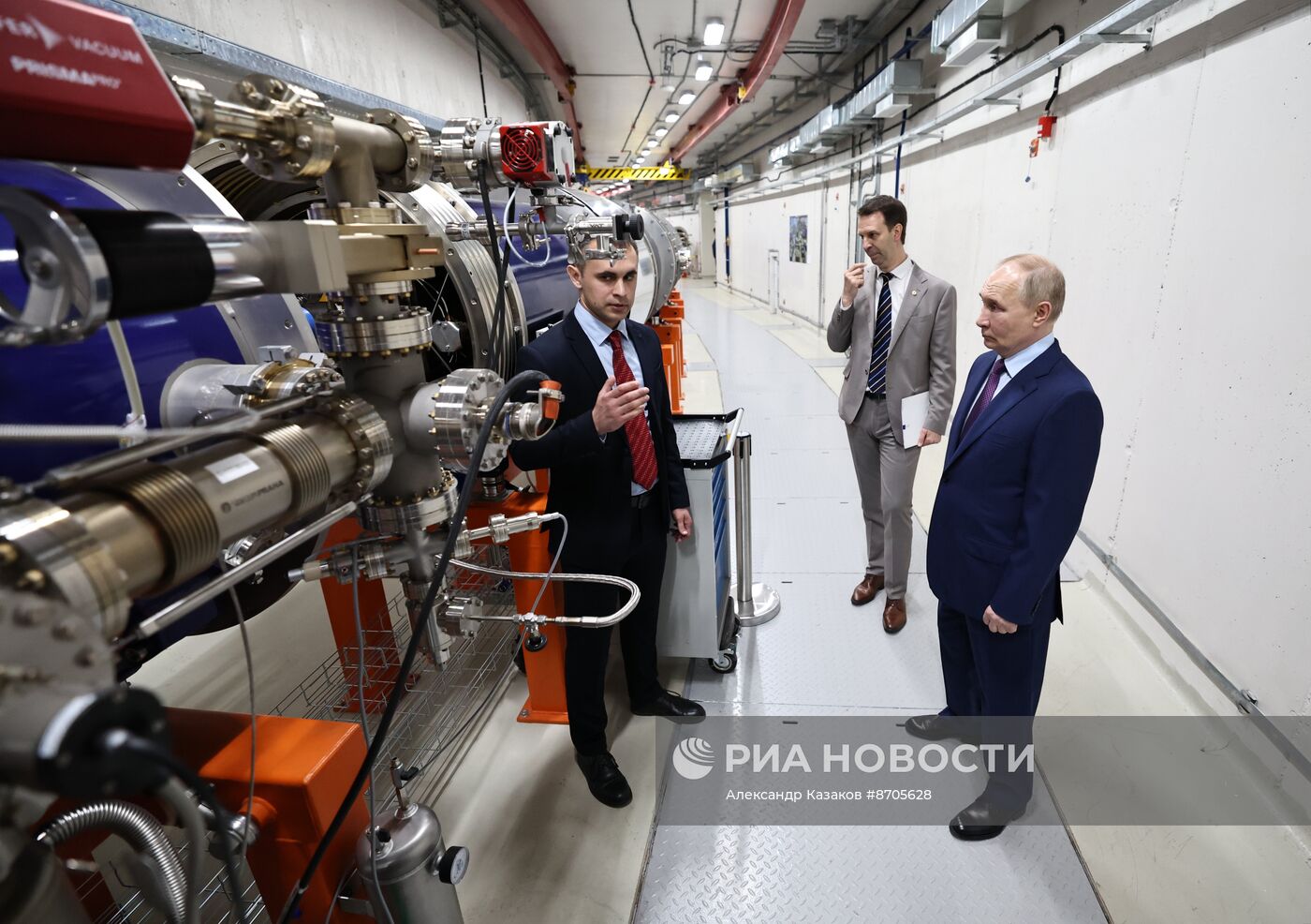 Рабочая поездка президента Владимира Путина в Московскую область