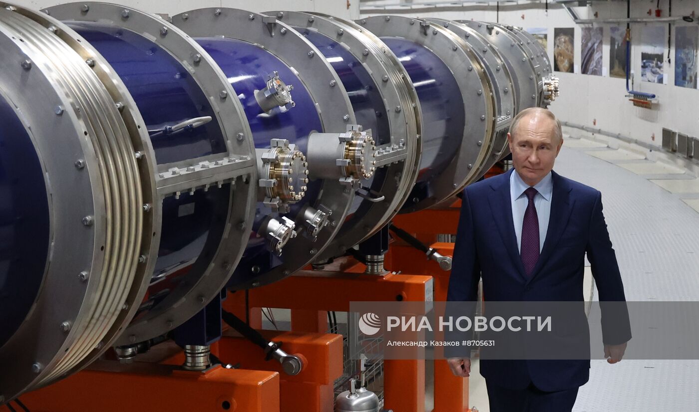 Рабочая поездка президента Владимира Путина в Московскую область