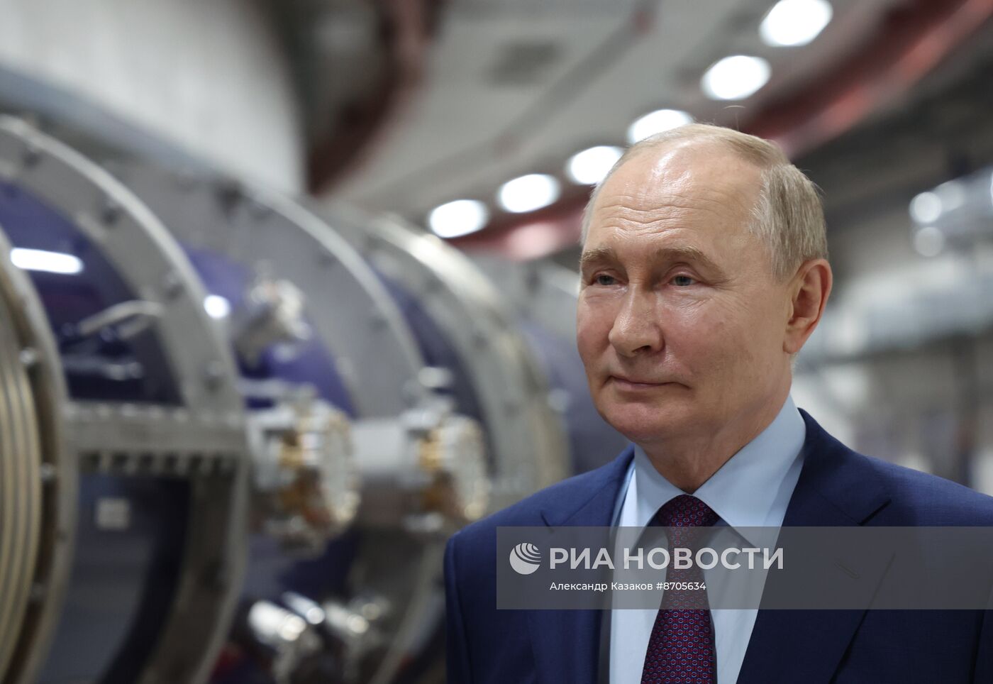 Рабочая поездка президента Владимира Путина в Московскую область