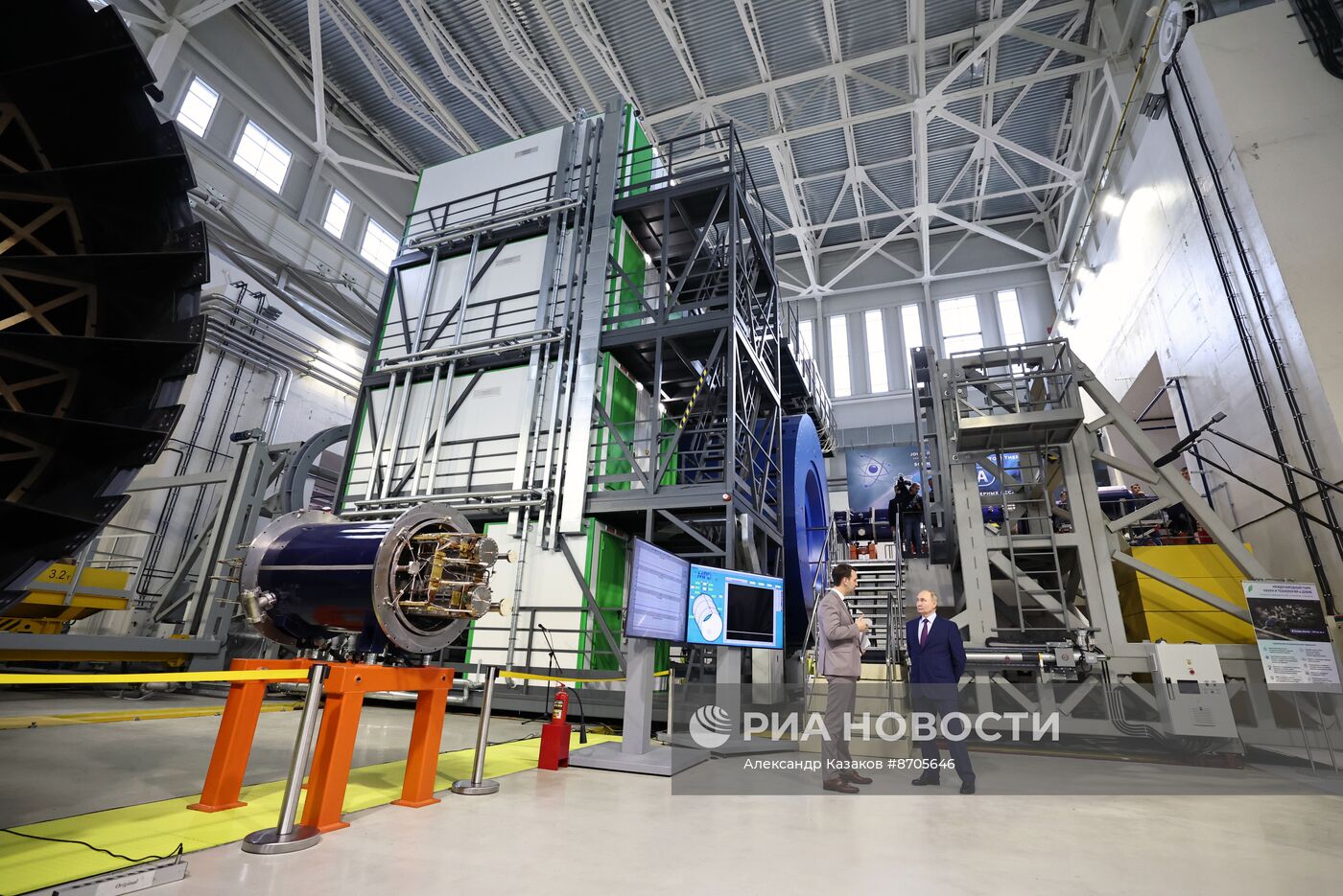 Рабочая поездка президента Владимира Путина в Московскую область