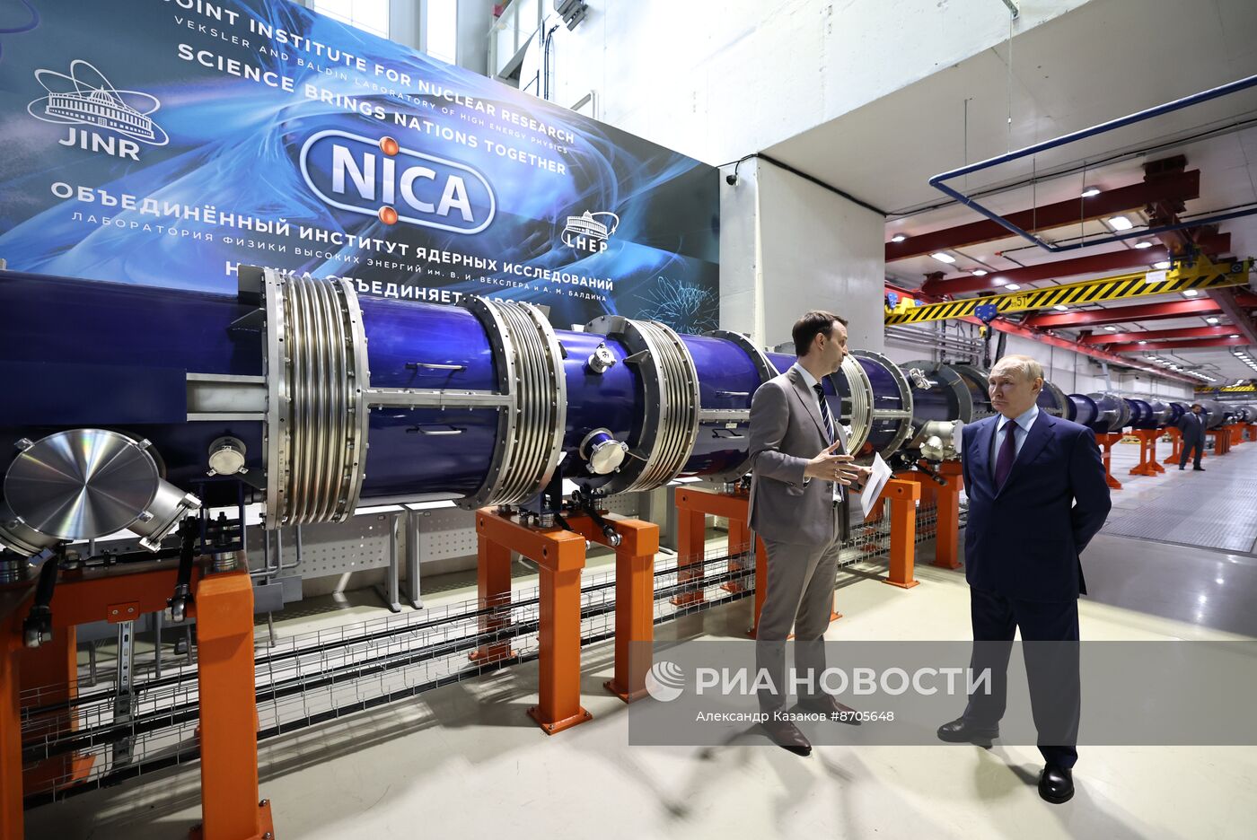 Рабочая поездка президента Владимира Путина в Московскую область