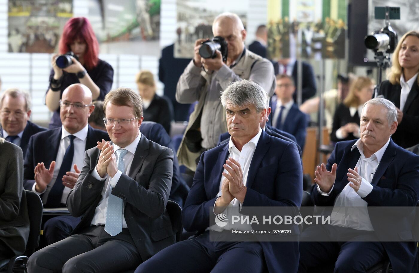 Рабочая поездка президента Владимира Путина в Московскую область