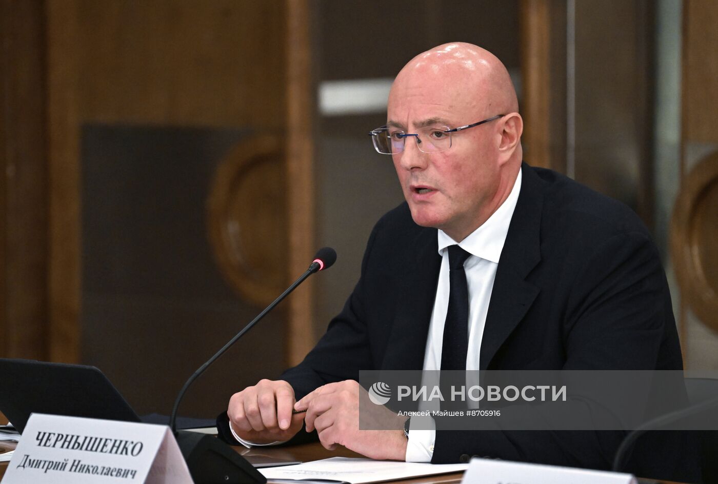 Рабочая поездка президента Владимира Путина в Московскую область