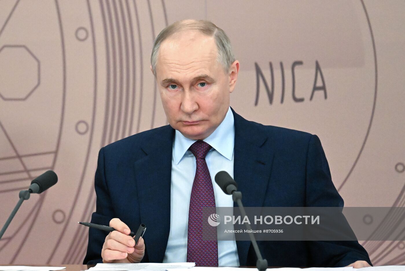 Рабочая поездка президента Владимира Путина в Московскую область