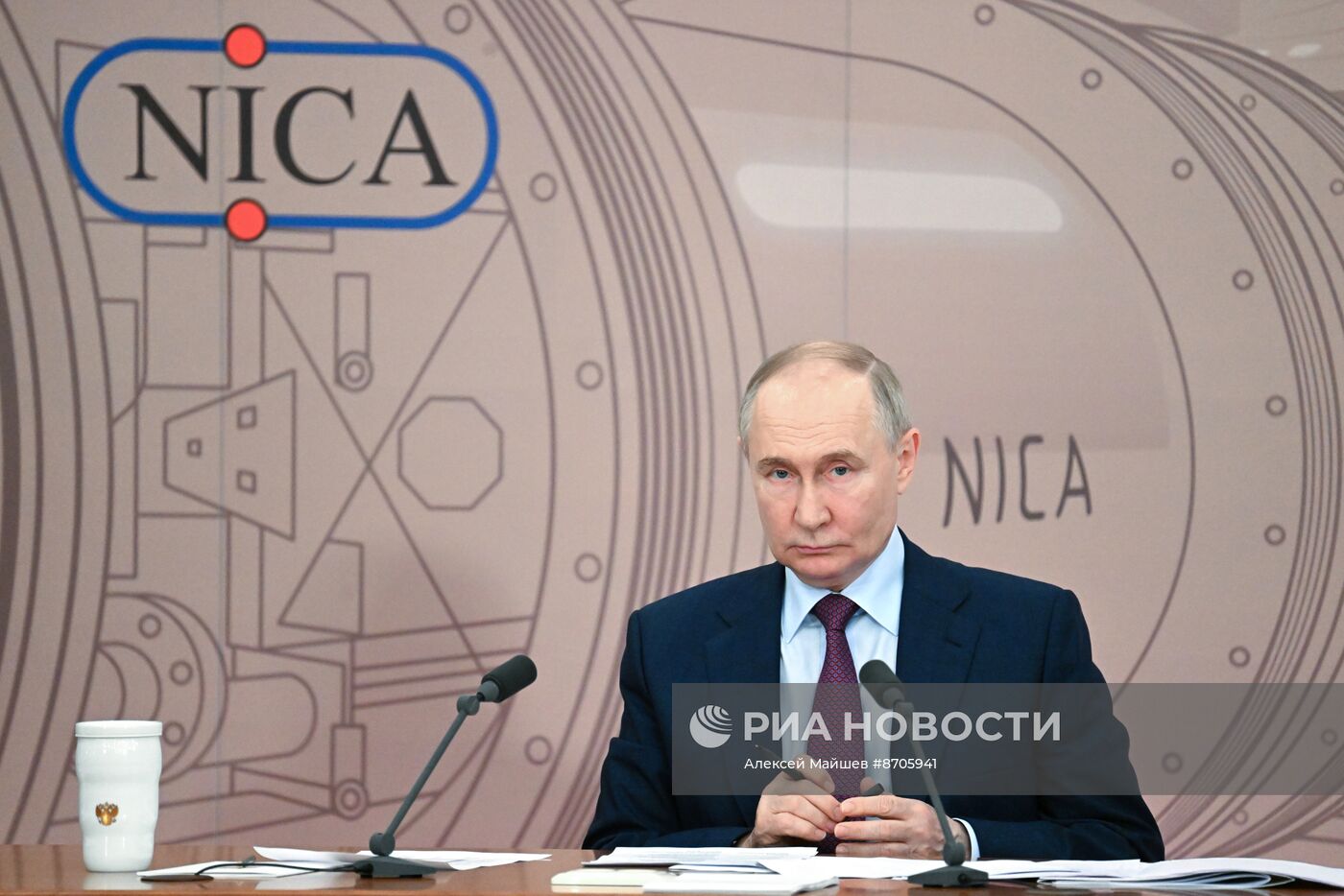 Рабочая поездка президента Владимира Путина в Московскую область