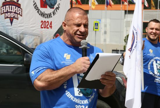 Выставка "Россия". Фестиваль силовых видов спорта "Евразийские игры  2024"