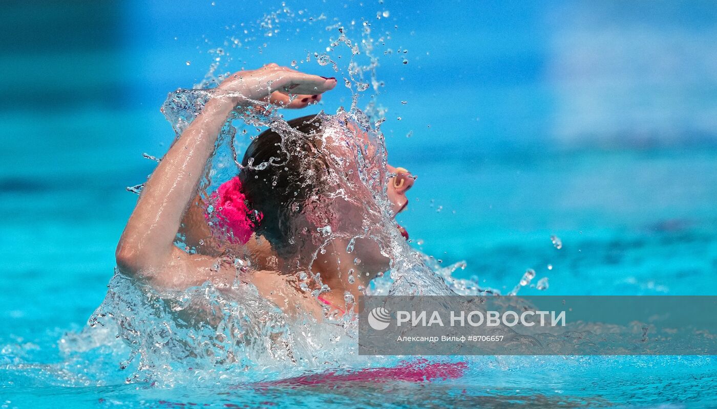 Игры БРИКС. Синхронное плавание. Дуэт. Произвольная программа