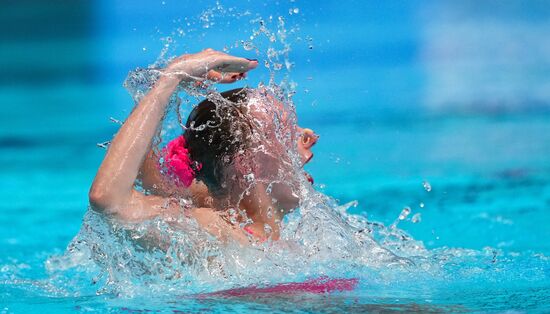 Игры БРИКС. Синхронное плавание. Дуэт. Произвольная программа 