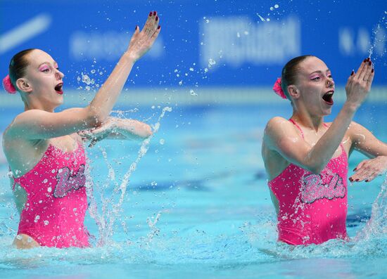 Игры БРИКС. Синхронное плавание. Дуэт. Произвольная программа 