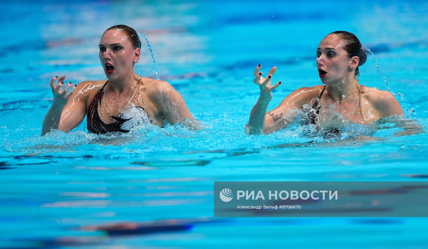 Игры БРИКС. Синхронное плавание. Дуэт. Произвольная программа 