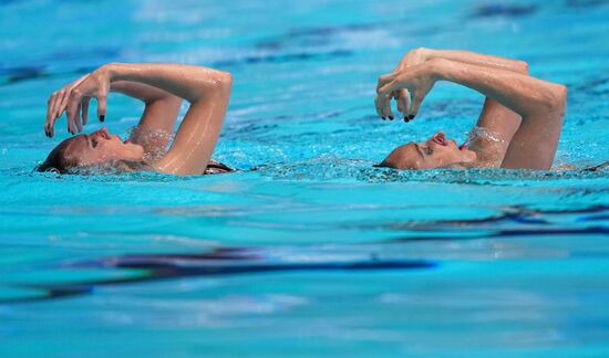 Игры БРИКС. Синхронное плавание. Дуэт. Произвольная программа 