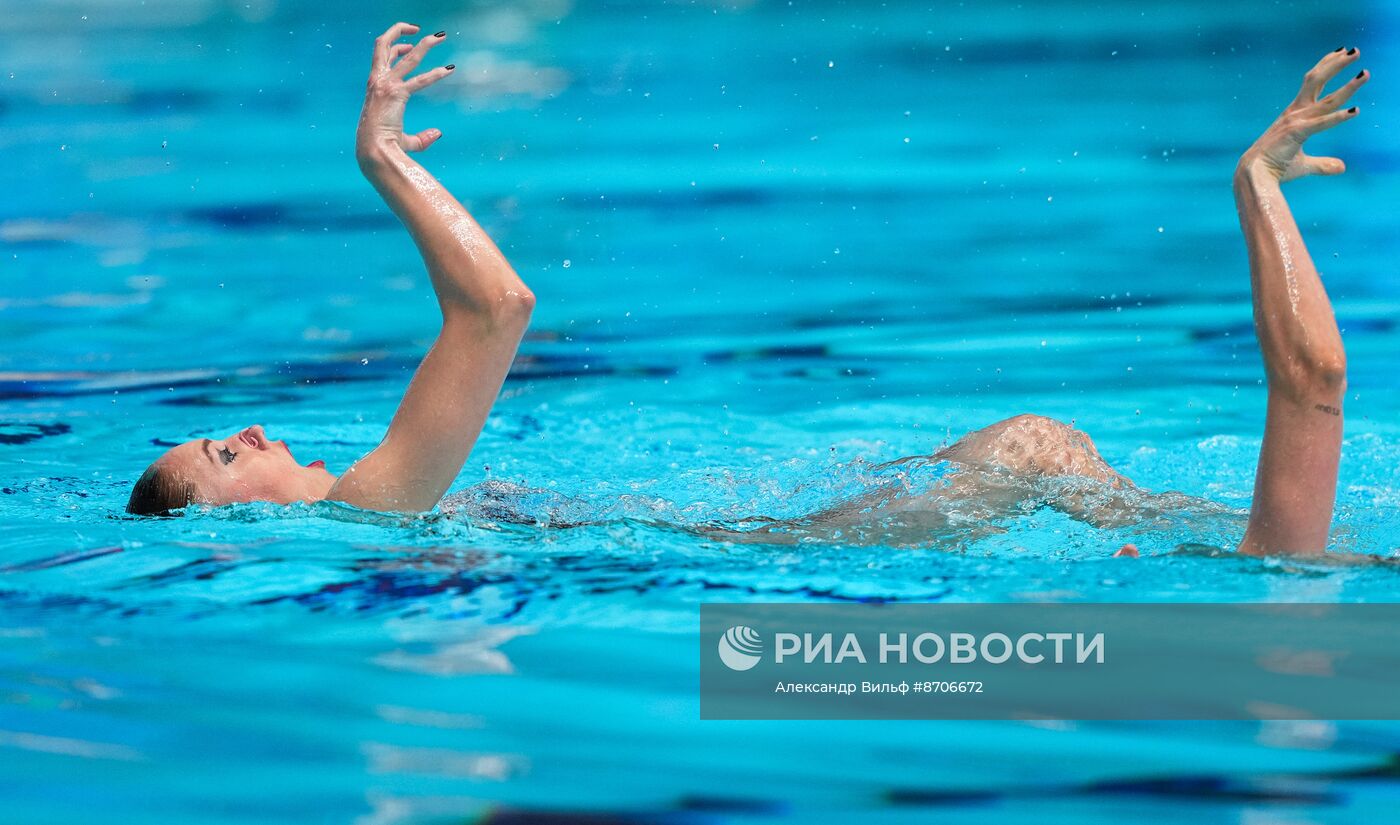 Игры БРИКС. Синхронное плавание. Дуэт. Произвольная программа