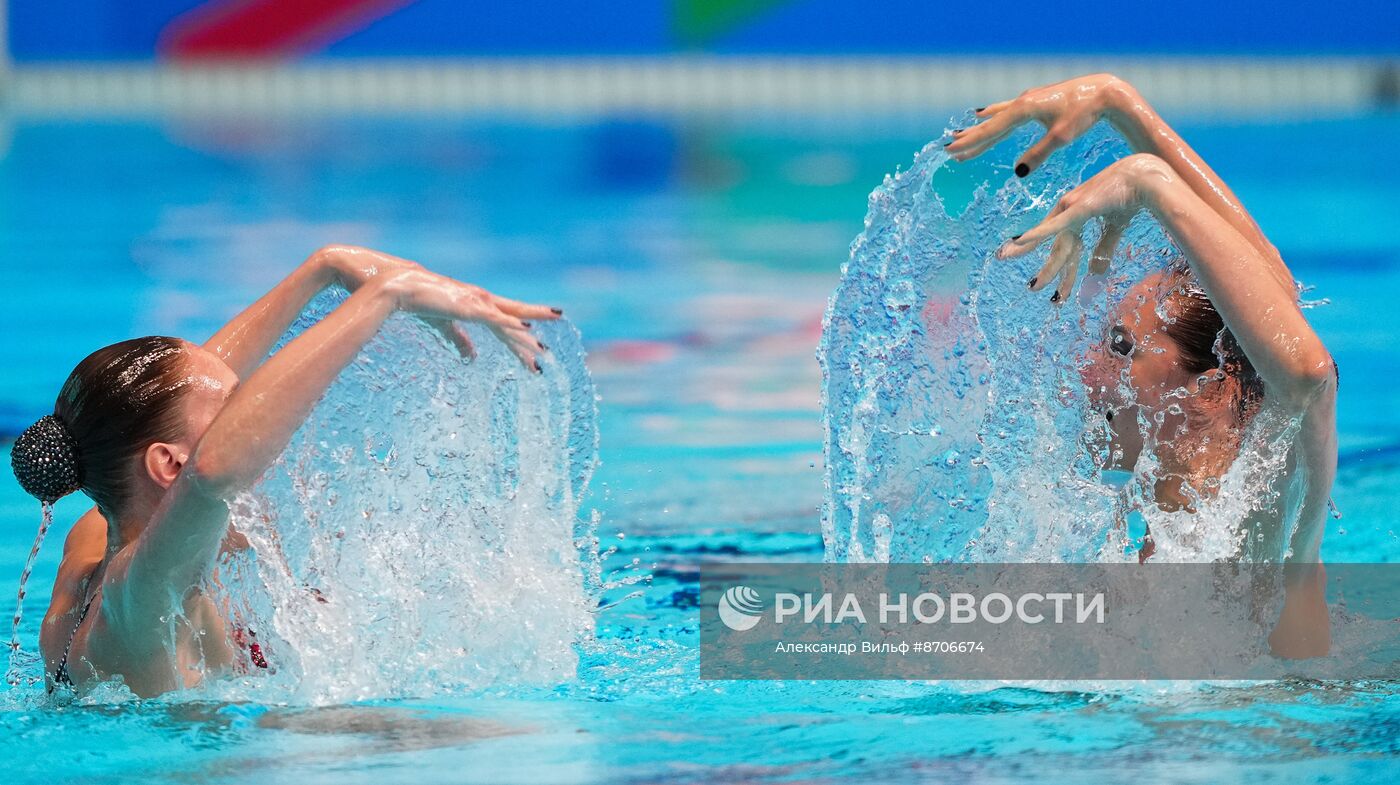 Игры БРИКС. Синхронное плавание. Дуэт. Произвольная программа