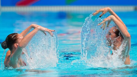 Игры БРИКС. Синхронное плавание. Дуэт. Произвольная программа 