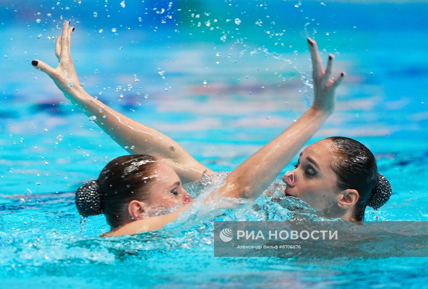 Игры БРИКС. Синхронное плавание. Дуэт. Произвольная программа