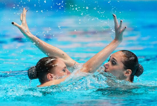 Игры БРИКС. Синхронное плавание. Дуэт. Произвольная программа 