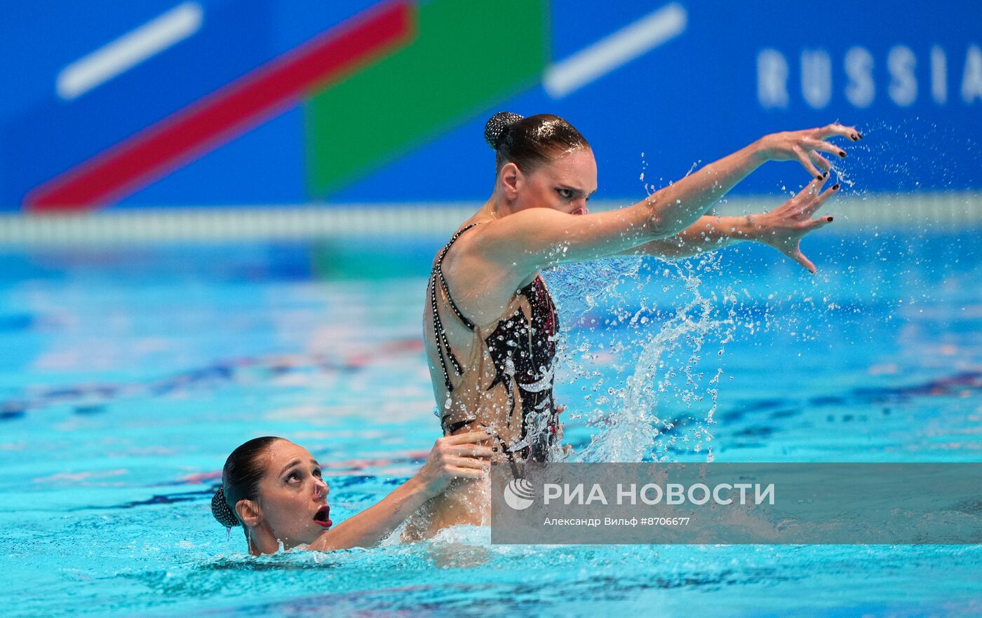 Игры БРИКС. Синхронное плавание. Дуэт. Произвольная программа