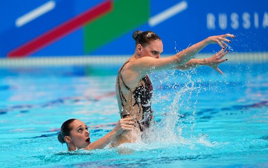 Игры БРИКС. Синхронное плавание. Дуэт. Произвольная программа 