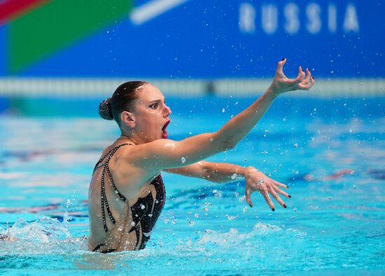 Игры БРИКС. Синхронное плавание. Дуэт. Произвольная программа 