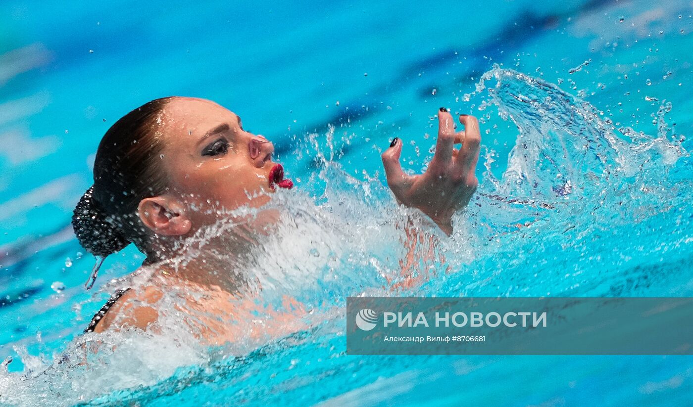 Игры БРИКС. Синхронное плавание. Дуэт. Произвольная программа