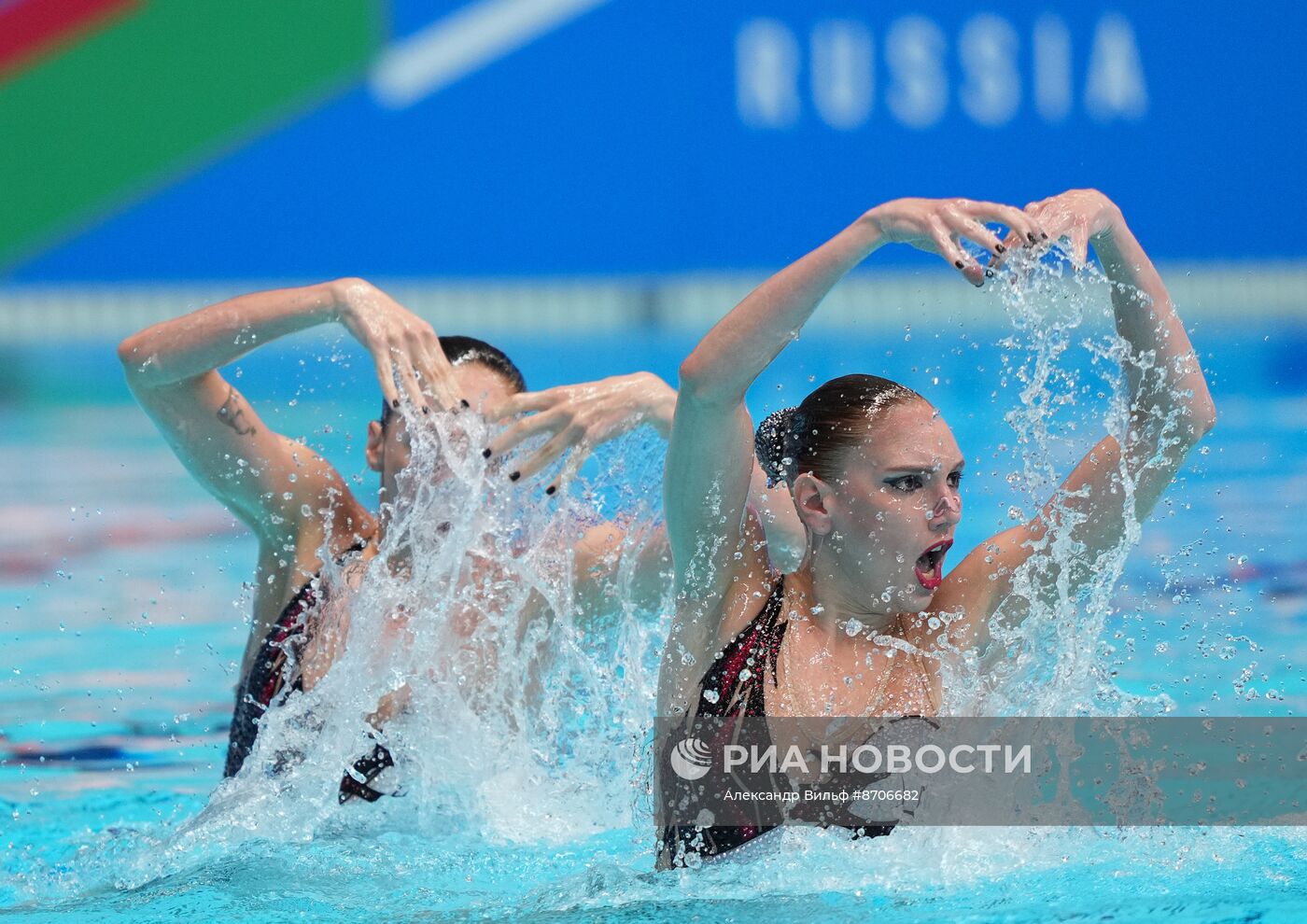 Игры БРИКС. Синхронное плавание. Дуэт. Произвольная программа