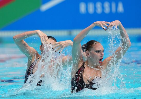 Игры БРИКС. Синхронное плавание. Дуэт. Произвольная программа 