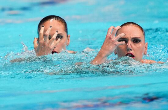 Игры БРИКС. Синхронное плавание. Дуэт. Произвольная программа 