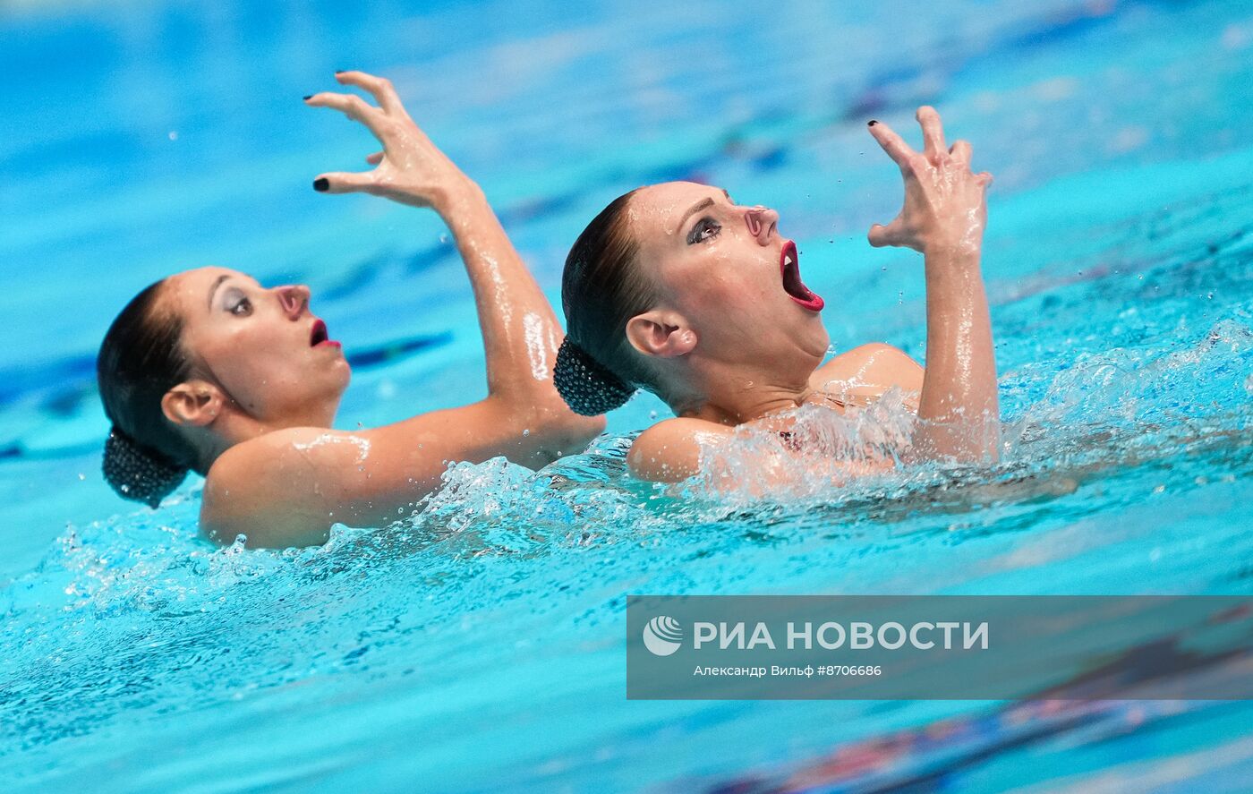 Игры БРИКС. Синхронное плавание. Дуэт. Произвольная программа